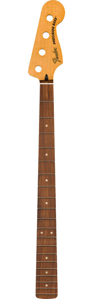 Fender PRECISION TO JAZZ BASS CONVERSION NECK 20 MED JUMBO FRETS 12" RADIUS PAU FERRO