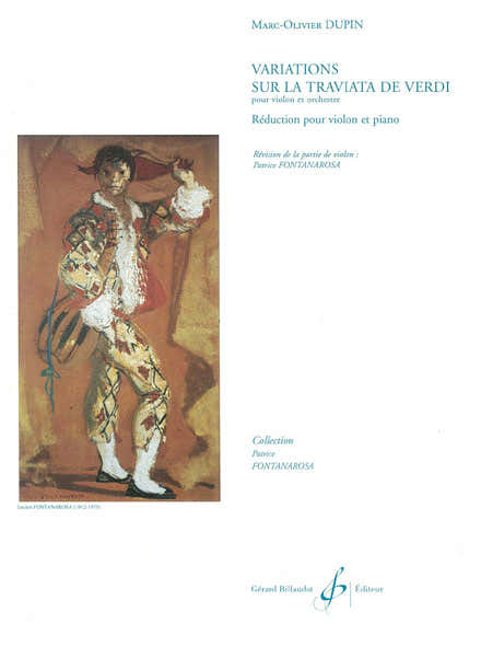Dupin MARC-oliver - Variations Sur La Traviata De Verdi - Violon