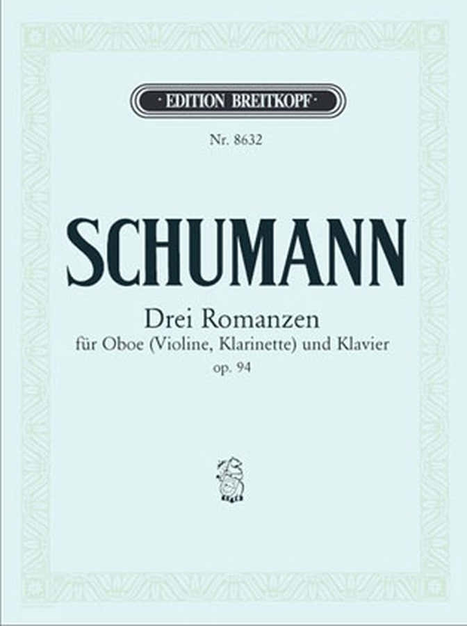 SCHUMANN R. - DREI ROMANZEN OP. 94
