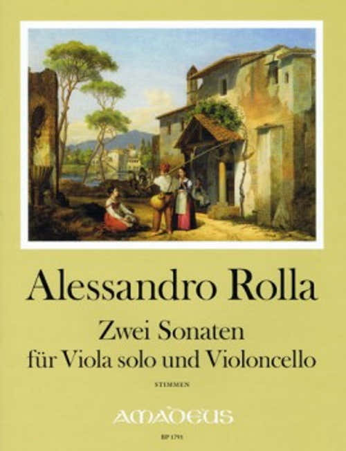 Rolla A. – Zwei Sonaten – Bratsche & Violoncello