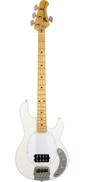 Music Man Retro '70S Stingray Bass - White - Ml