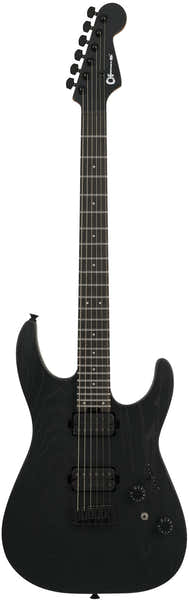Charvel Pro-Mod Plus Dinky DK24 HH HT EB Ebo Schwarze Esche