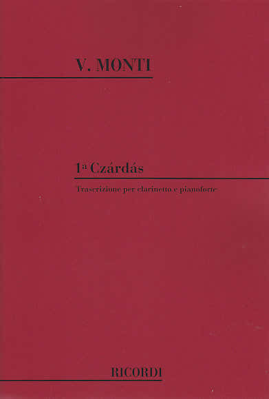 MONTI - CZARDAS - CLARINETTE