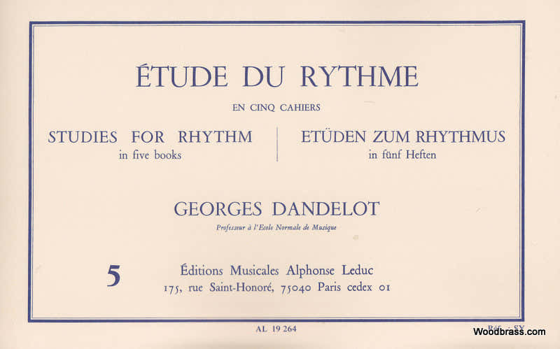 Dandelot Yves - Etude Du Rythme Vol.5