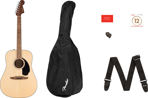 Fender California Standard Redondo Paket Fichtendecke BPG Natur