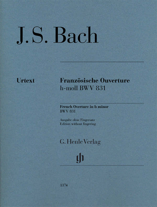Bach J.S. - Franzosische Ouverture H-moll BWV 831