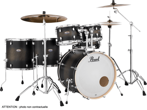 DECADE MAPLE ROCK STUDIO 22 SATIN BLACK BURST
