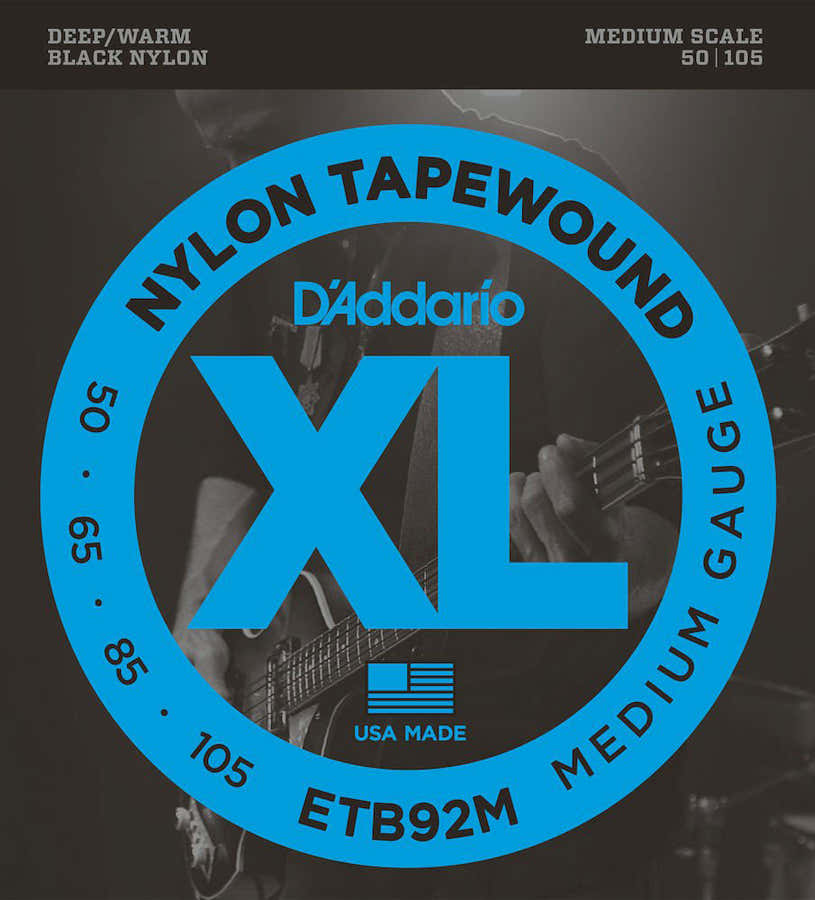 ETB92m Nylonbandumsponnen mittlere Mensur mittlere Stärke 50-105