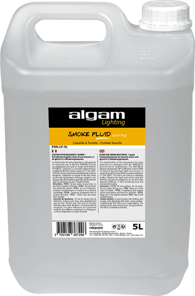 Algam Lighting Schwere Rauchflüssigkeit 5L