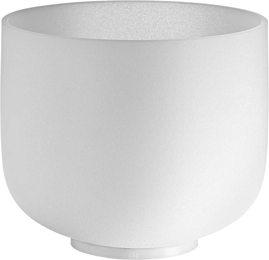 SONIC ENERGY CRYSTAL SINGING BOWL 8" NOTE F HEART CHAKRA - CSB8F