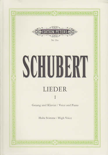SCHUBERT FRANZ - LIEDER VOL.1 - VOIX HAUTE