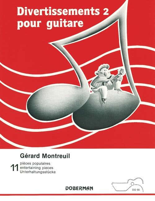 MONTREUIL GERARD - DIVERTISSEMENTS Bd.2 für Gitarre