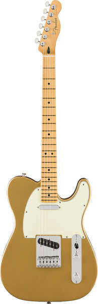 Fender Telecaster 75 Anni Player II, MN Aztekengold
