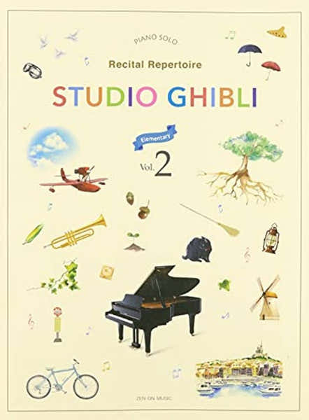 Zen-On Music Studio Ghibli Récital Répertoire Elementary Vol.2 Piano
