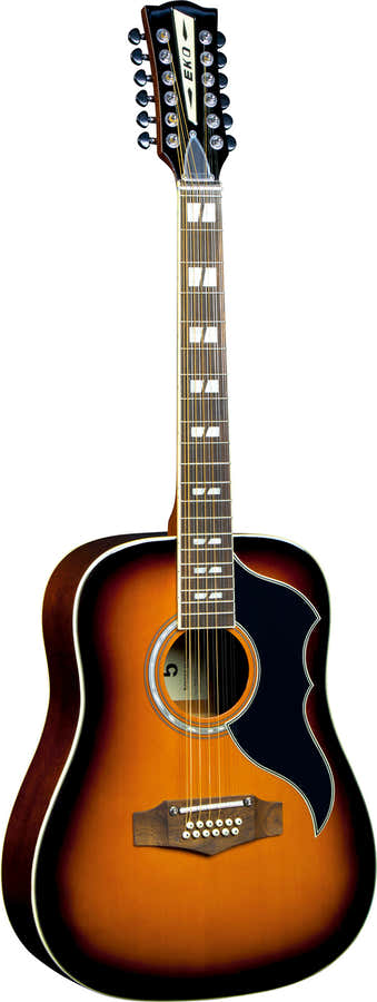Ranger Xii EQ Vintage-Neuauflage Dreadnought Honey Burst