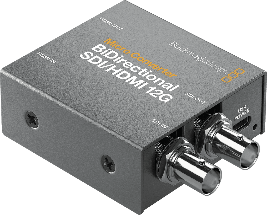 Micro Converter bidirektional SDI/HDMI 12G