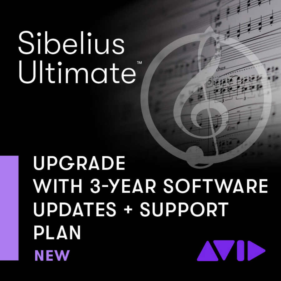 Sibelius Ultimate 3Y Aktualisierungen und Unterstützung