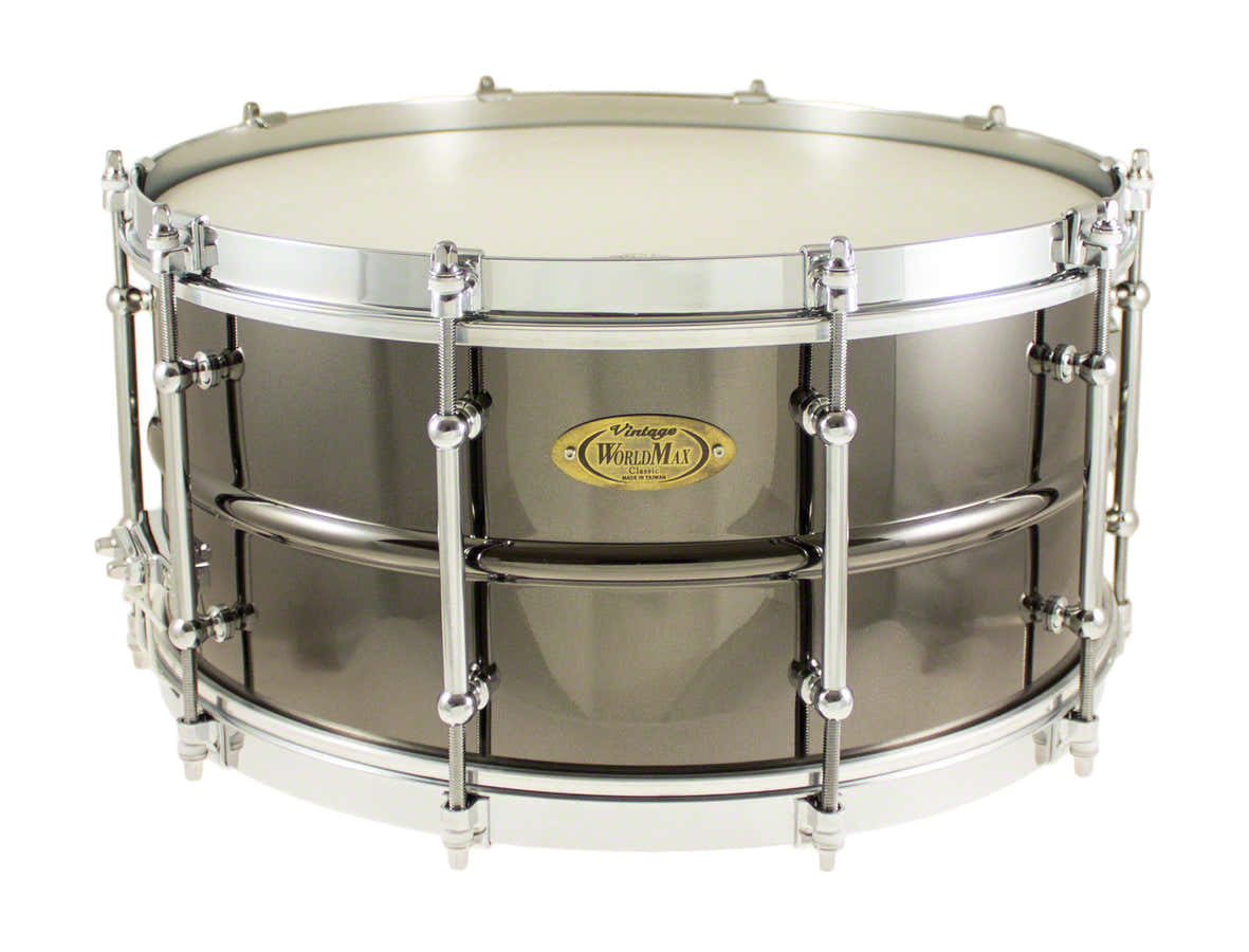 BK-6514SFX - BLACK DAWG VINTAGE 14" X 6.5" SNARE DRUM - BRASS SHELL