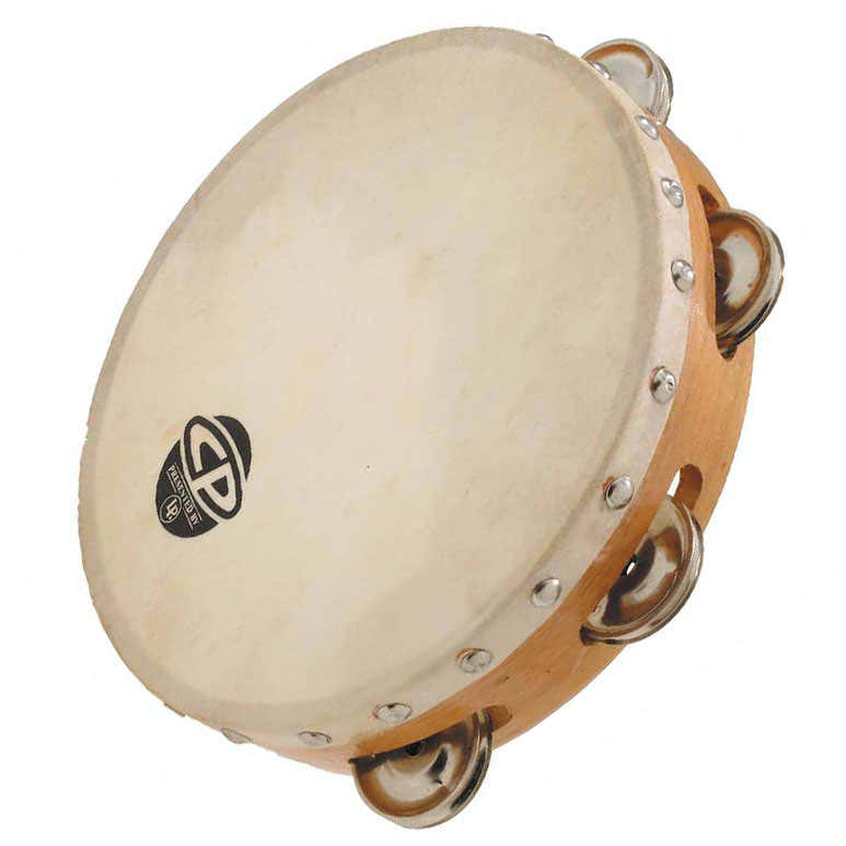 CP378 Tamburine CP Holz 8" Einreihig