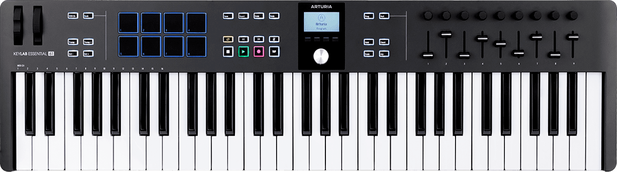 Keylab Essential 61 MK3 Schwarz