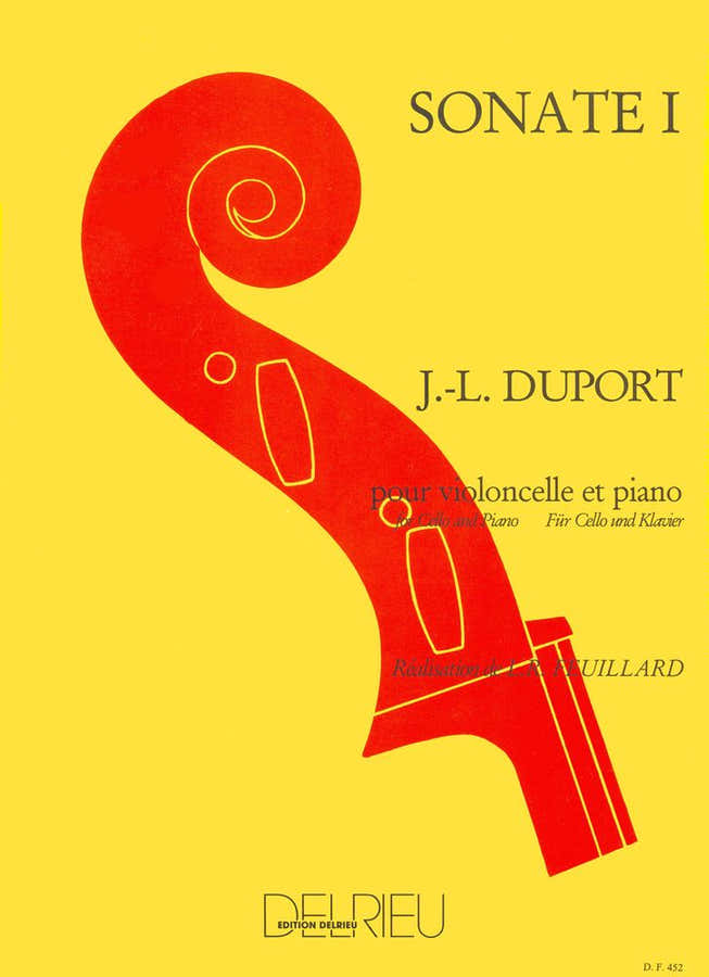 Duport Jean-Louis - Sonate N°1 - Cello Klavier