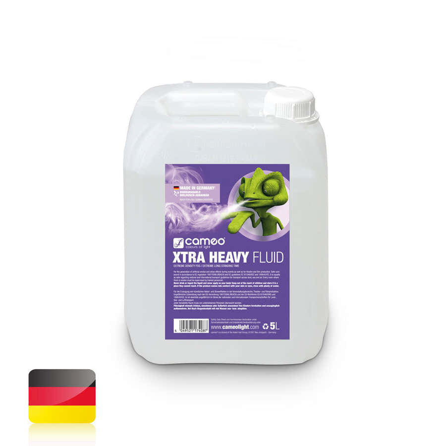 XTRA SCHWERE FLSSIGKEIT 5L - EXTREM LANGE HALTE HOHE DICHTE RAUCHMASCHINENFLSSIGKEIT - 5 l
