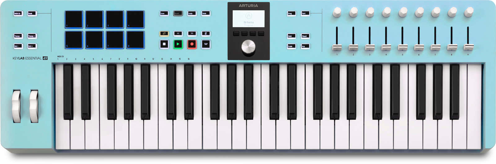 Keylab Essential 49 MK3 Aquamarin