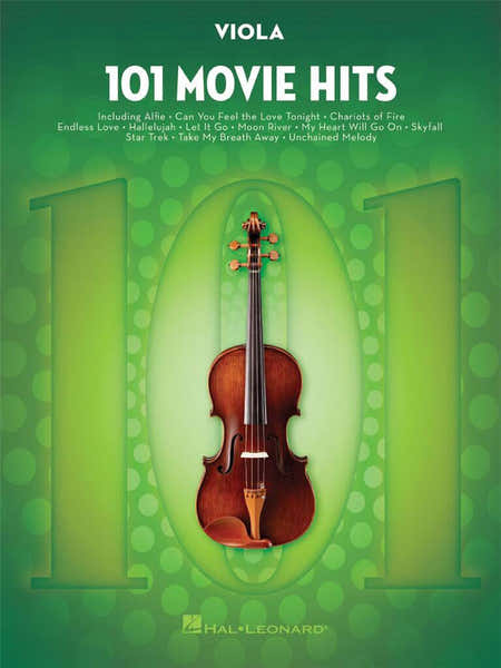 Hal Leonard 101 Movie Hits For Viola