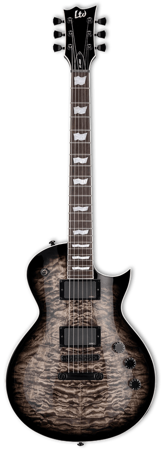 Eclipse EC-400 QM Durchscheinendes schwarzes Sunburst