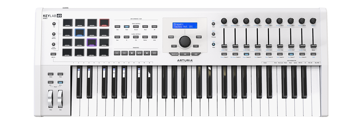 Keylab 49 MKII Weiß