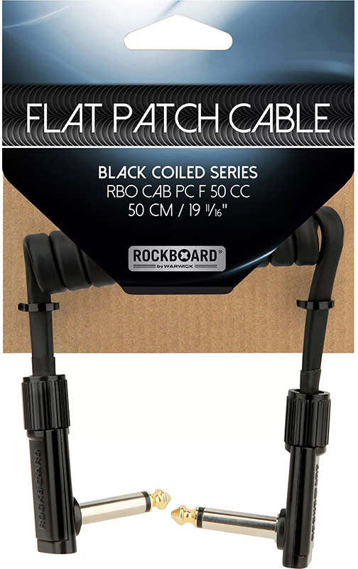 Flaches Coil-Patchkabel - 5 Bis 5 Cm - Schwarz