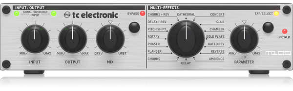 Tc Electronic Stereo-Multieffektprozessor mit legendären TC-Reverbs und Effekten