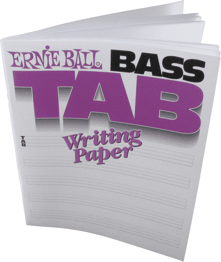 Bass Tab Writing Paper