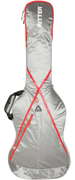 Ritter E-Bass-Tasche Grau & Rot