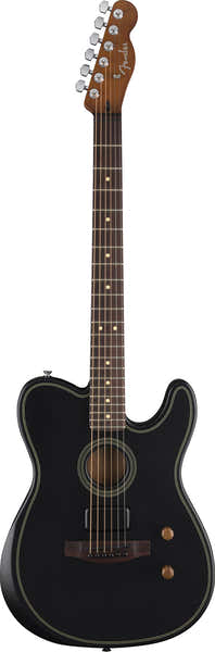 Fender Acoustasonic Standard Telecaster Black