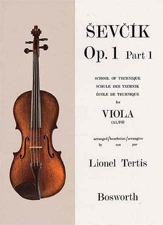 SEVCIK - OP.1 PART.1 - SCHOOL OF TECHNIQUE - VIOLA