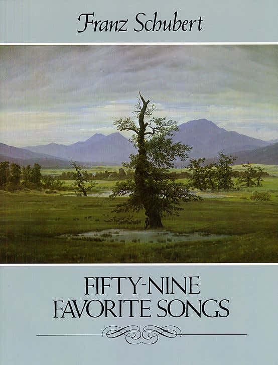 Schubert F. - FIFTY-nine beliebte Lieder - Gesang-Klavier