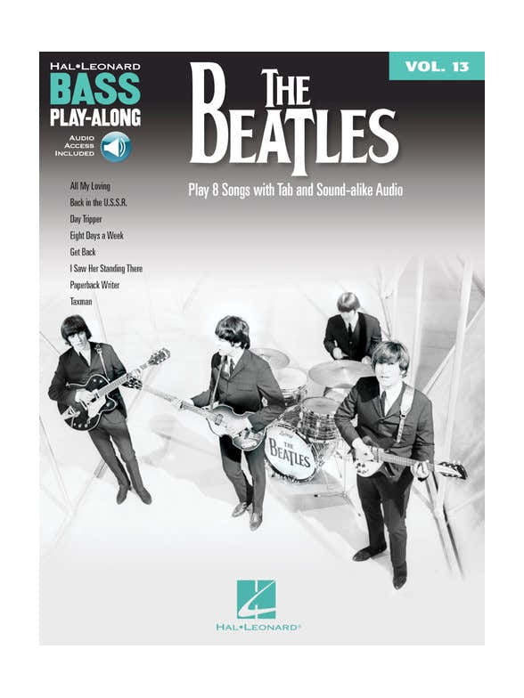 The Beatles Bass Play Along Vol.13