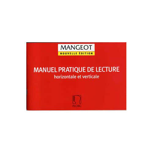 Edition Max Eschig Manuel Pratique De Lecture Horizontale Et Verticale - Mangeot