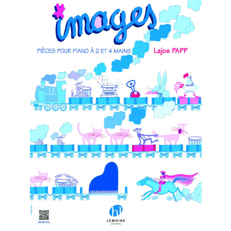 Papp Lajos - Images - Klavier für 2 und 4 Hände