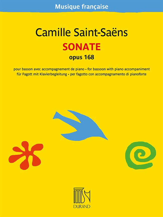 SAINT-SAENS CAMILLE - SONATE POUR BASSON OP.168