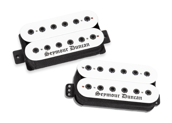 Blackened Black Winter Trembucker Steg-Set weiß