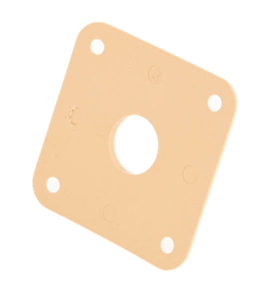 Ersatzteile Kunststoff-Buchsenplatte Creme