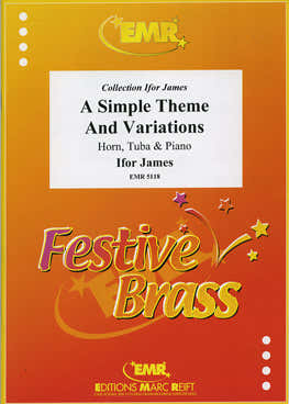 JAMES IFOR - A SIMPLE THEME AND VARIATIONS - HORN TUBA & PIANO