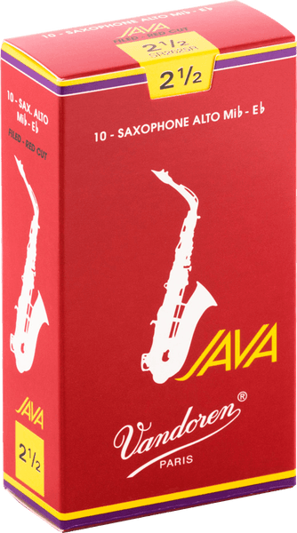 Vandoren JAVA RED 2.5 - SR2625R