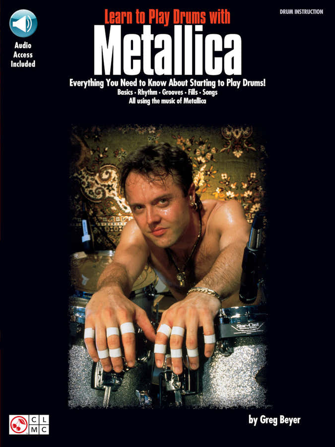 METALLICA - LEARN TO PLAY DRUMS + AUDIO EN LIGNE