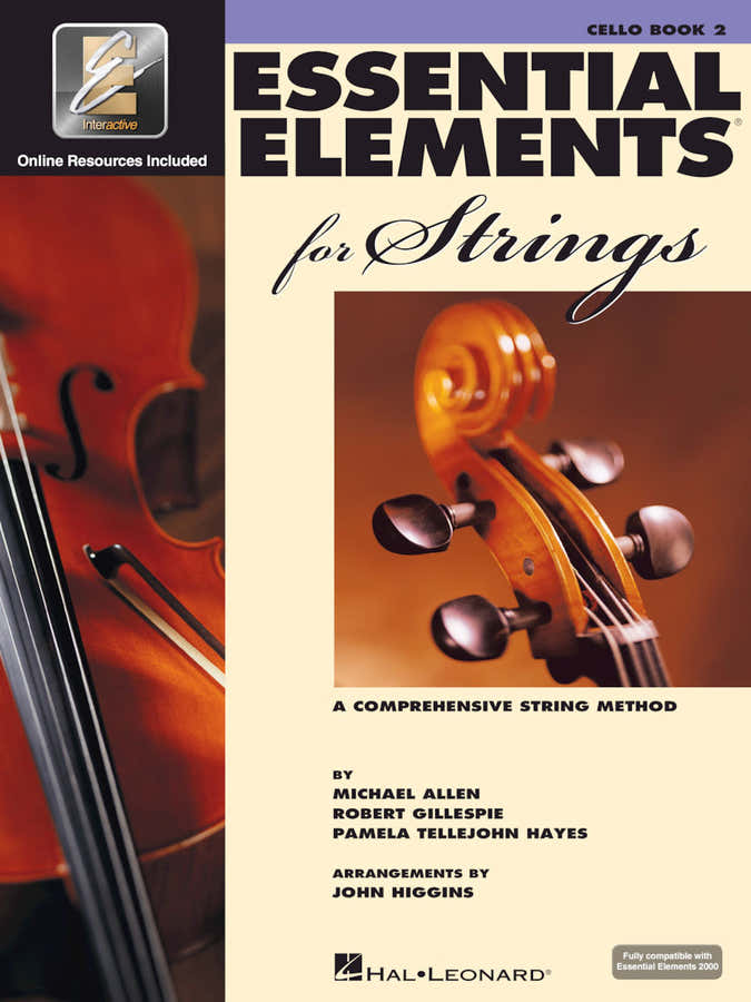 ESSENTIAL ELEMENTS 2000 FOR STRINGS BOOK 2 - CELLO