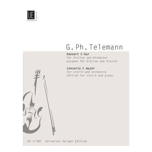 TELEMANN G.P. - KONZERT C MAJ - VIOLIN AND ORCHESTRA