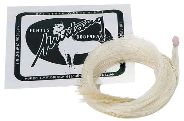 Gewa Bogenhaar Violine/Bratsche Mustang Extra Dick
