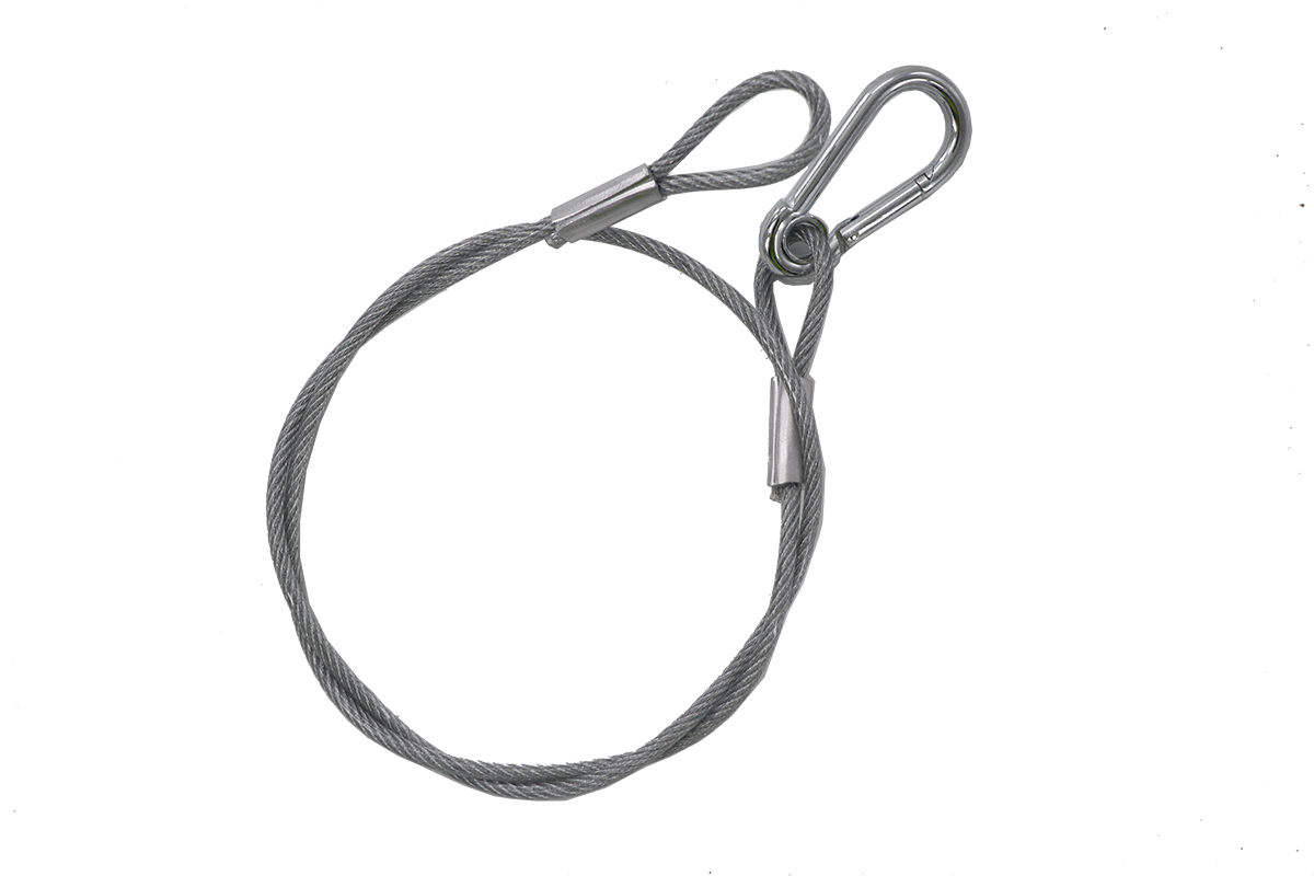 Pack Mit 12 Sicherheitsschlingen 4 mm 85 cm